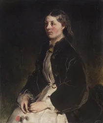 Portrait of Baroness Christine von Schönberg